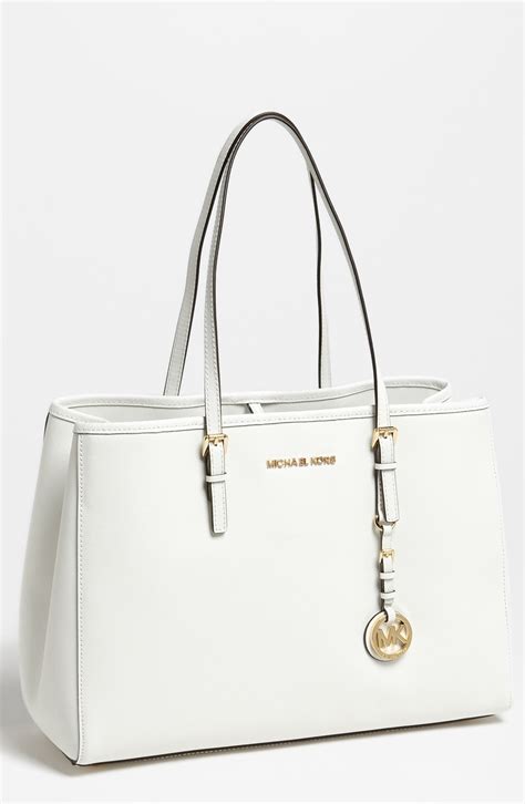 michael kors uk white bag|Michael Kors optic white handbags.